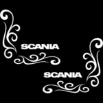 Scania Αυτοκόλλητα 90203