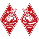 Scania Αυτοκόλλητα 90111