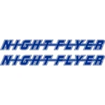 Night Flyer Αυτοκόλλητο 90253-1