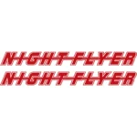 Night Flyer Αυτοκόλλητο 90253-1
