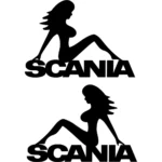 Scania Αυτοκόλλητα 90254