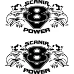 Scania Αυτοκόλλητα 90263
