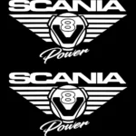 Scania Αυτοκόλλητα 90275