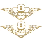 Scania Αυτοκόλλητα 90376