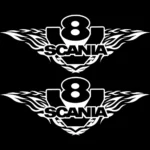 Scania Αυτοκόλλητα 90376