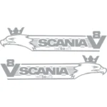 Scania Αυτοκόλλητα 90410
