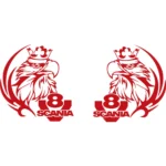 Scania Αυτοκόλλητα 90143