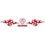 Scania Αυτοκόλλητο 90182-1