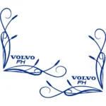 Volvo Αυτοκόλλητα 90463