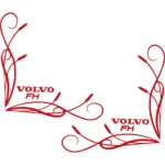Volvo Αυτοκόλλητα 90463