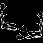 Volvo Αυτοκόλλητα 90463