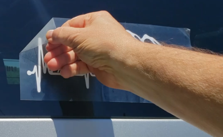 Οδηγίες για τοποθέτηση αυτοκόλλητων φορτηγού