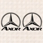 Mercedes Αυτοκόλλητα Φορτηγού 90700 - Λεπτομέρεια Σχεδίου