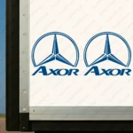Mercedes Αυτοκόλλητα Φορτηγού 90700 - Μπλε (Σετ 2 Τεμαχίων)