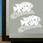 Old Skool Αυτοκόλλητα 95121 (Σετ 2 Τεμαχίων) - Image 3