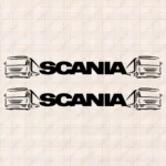 Scania Αυτοκόλλητα Παραθύρων Φορτηγού 90178 - Λεπτομέρεια Σχεδίου