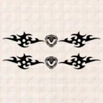 Scania Αυτοκόλλητα Παραθύρων Φορτηγού 90183 - Λεπτομέρεια Σχεδίου