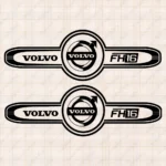 Volvo Αυτοκόλλητα Παραθύρων Φορτηγού 90422 - Λεπτομέρεια Σχεδίου