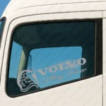 Volvo Αυτοκόλλητα Παραθύρων Φορτηγού 90425 - Ασημί (Σετ 2 Τεμαχίων)