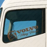Volvo Αυτοκόλλητα Παραθύρων Φορτηγού 90425 - Καφέ (Σετ 2 Τεμαχίων)
