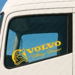 Volvo Αυτοκόλλητα Παραθύρων Φορτηγού 90425 - Κίτρινα (Σετ 2 Τεμαχίων)