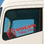 Volvo Αυτοκόλλητα Παραθύρων Φορτηγού 90425 - Κόκκινα (Σετ 2 Τεμαχίων)
