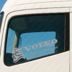 Volvo Αυτοκόλλητα Παραθύρων Φορτηγού 90426 - Ασημί (Σετ 2 Τεμαχίων)