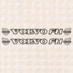 Volvo Αυτοκόλλητα Παραθύρων Φορτηγού 90435 - Λεπτομέρεια Σχεδίου