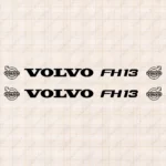 Volvo Αυτοκόλλητα Παραθύρων Φορτηγού 90448 - Λεπτομέρεια Σχεδίου