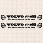 Volvo Αυτοκόλλητα Παραθύρων Φορτηγού 90476 - Λεπτομέρεια Σχεδίου