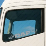 Daf Αυτοκόλλητα Παραθύρων Φορτηγού 90597 - Ασημί (Σετ 2 Τεμαχίων)
