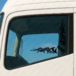 Daf Αυτοκόλλητα Παραθύρων Φορτηγού 90613 - Μαύρα (Σετ 2 Τεμαχίων)