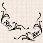 Daf Αυτοκόλλητα Παραθύρων Φορτηγού 90616 - Λεπτομέρεια Σχεδίου