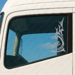 Daf Αυτοκόλλητα Παραθύρων Φορτηγού 90625 - Ασημί (Σετ 2 Τεμαχίων)
