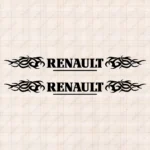 Renault Οριζόντια Αυτοκόλλητα Παραθύρων 90804 (Σετ 2 Τεμαχίων) - Image 2