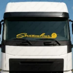 Scania Αυτοκόλλητο Παρμπρίζ Φορτηγού 90257-1 - Κίτρινο