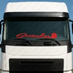 Scania Αυτοκόλλητο Παρμπρίζ Φορτηγού 90257-1 - Κόκκινο