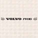 Volvo Αυτοκόλλητο Παρμπρίζ Φορτηγού 90436-1 - Λεπτομέρειες Σχεδίου