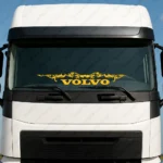 Volvo Αυτοκόλλητο Παρμπρίζ Φορτηγού 90445-1 - Κίτρινο