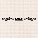 Daf Αυτοκόλλητο Παρμπρίζ Φορτηγού 90599-1 - Λεπτομέρειες Σχεδίου