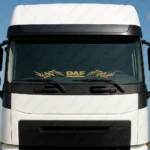 Daf Αυτοκόλλητο Παρμπρίζ Φορτηγού 90599-1 - Χρυσό