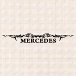Mercedes Αυτοκόλλητο Παρμπρίζ Φορτηγού 90709-1 - Λεπτομέρειες Σχεδίου