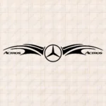 Mercedes Αυτοκόλλητο Παρμπρίζ Φορτηγού 90723-1 - Λεπτομέρειες Σχεδίου