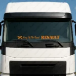 Renault Αυτοκόλλητο Παρμπρίζ Φορτηγού 90803-1 - Πορτοκαλί
